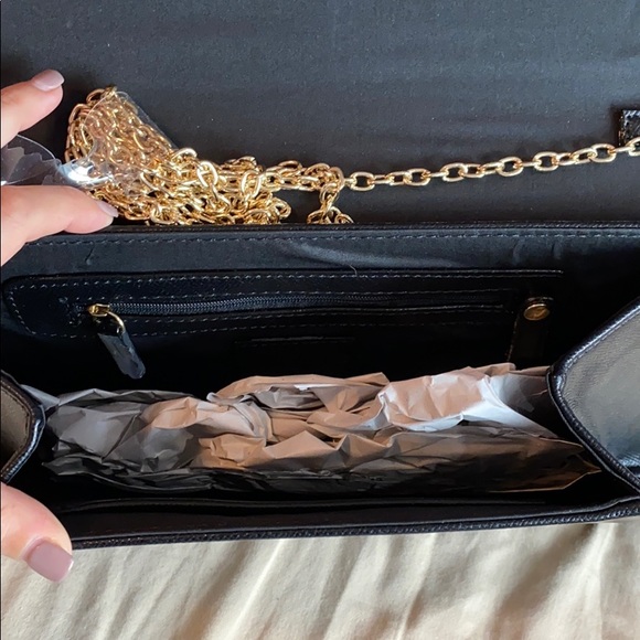 Black envelope clutch - Picture 5 of 5